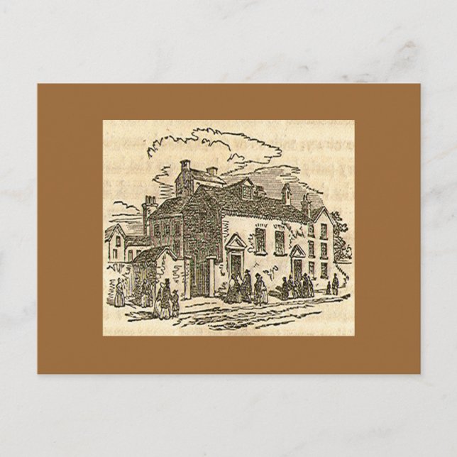 Postal de Wesley House (Anverso)