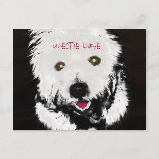 Postal de West Highland Terrier