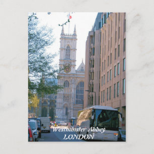 postal de Westminster Abbey London Reino Unido