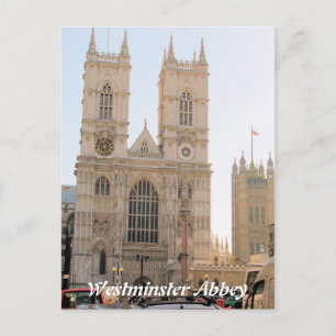 postal de Westminster Abbey London Reino Unido
