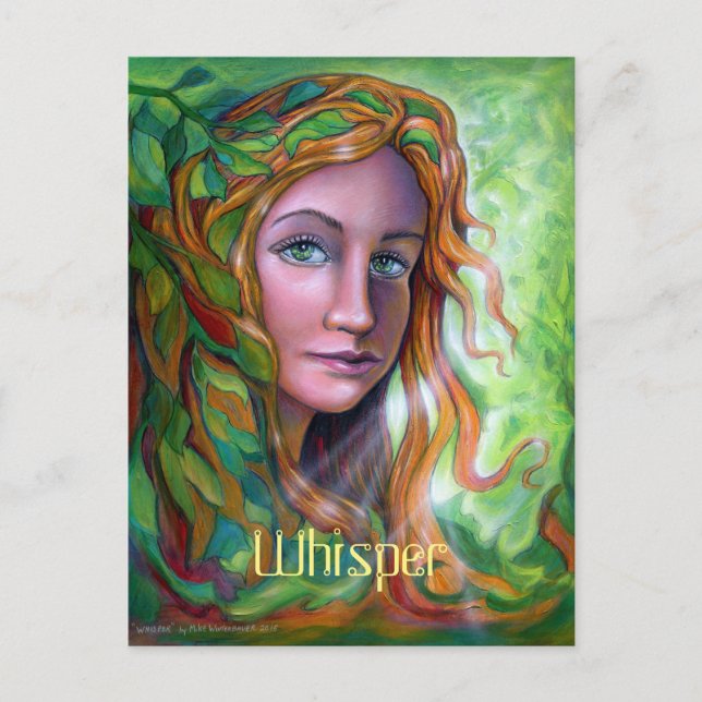 Postal de Whisper por Mike Winterbauer (Anverso)