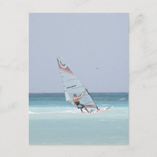 Postal de windsurf (Anverso)