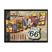 Postal de Winslow Arizona vintage