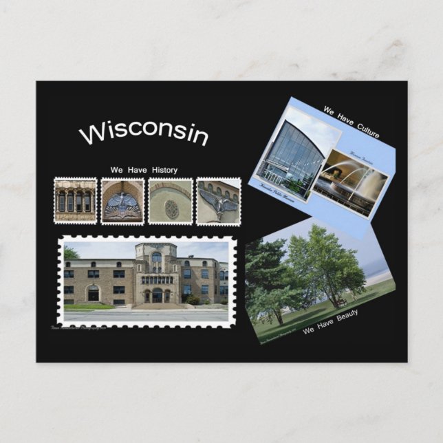 Postal de Wisconsin (Anverso)