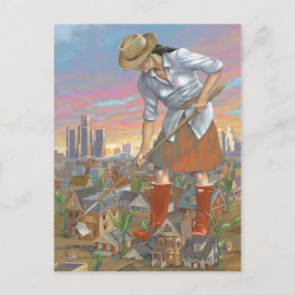 Postal de Woman Gardening