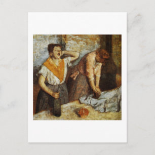 postal de Women Ironing