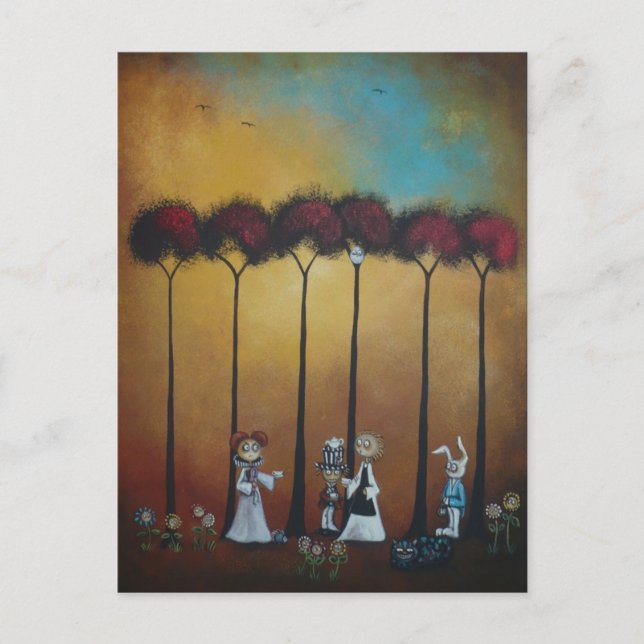 Postal de Wonderland Tea Fiesta (Anverso)