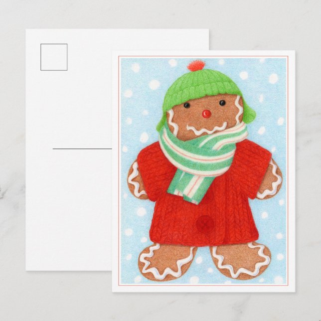 postal de WOOLIE GINGERBREAD (Anverso / Reverso)