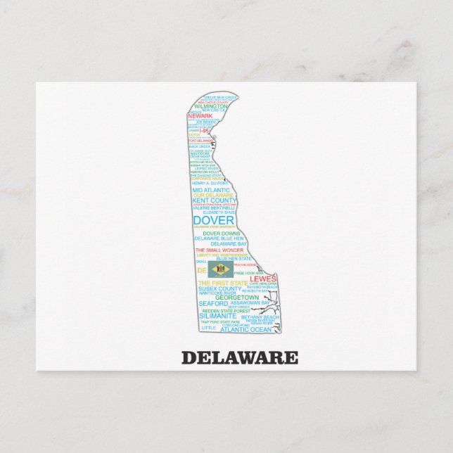 POSTAL DE WORD STATE (Anverso)