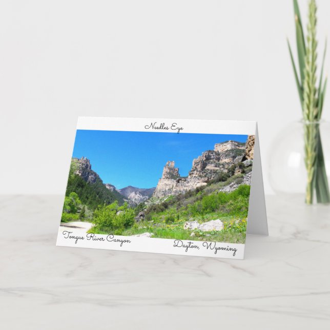 postal de Wyoming (Anverso)