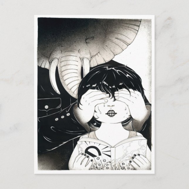 Postal de Yan Wei (Anverso)