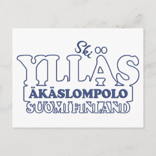 postal de YLLÄS FINLAND