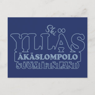 postal de YLLÄS FINLAND