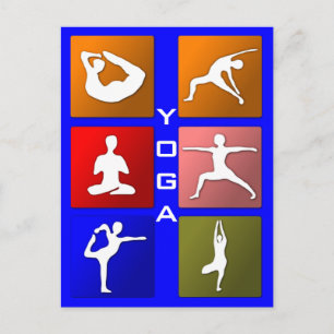 Postal de yoga