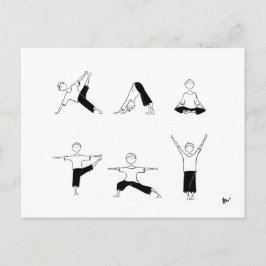 Postal de Yoga Moga