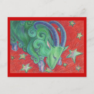 postal de Zodiac Capricorn