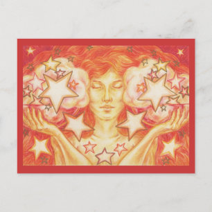 Postal de Zodiac Libra
