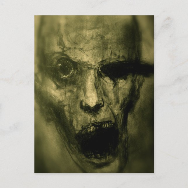 Postal de ZOMBIE de 'El Martillo Tormentado' (Anverso)