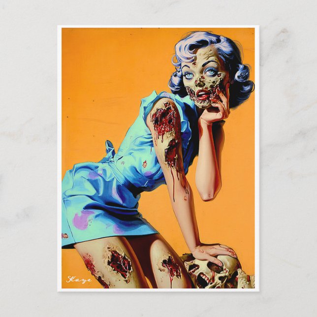 Postal Dead, Dreamy, and Dangerously Darling: Kaye (Anverso)