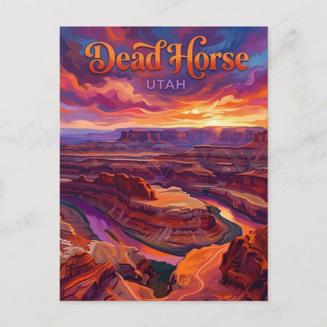 Postal Dead Horse Point Utah (Anverso)