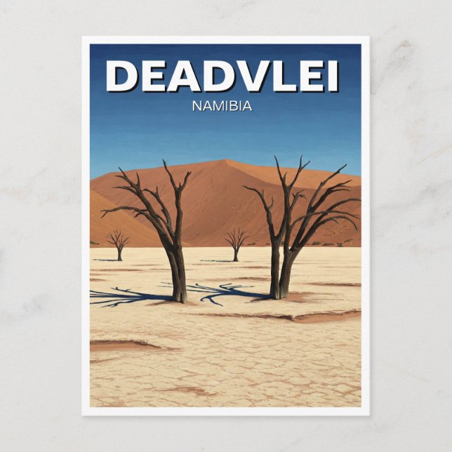 Postal Deadvlei Namibia Travel (Anverso)