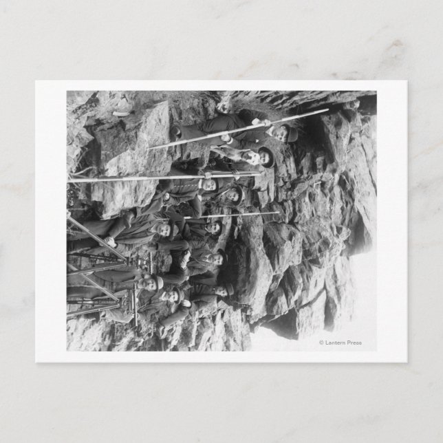 Postal Deadwood Central Railroad Engineers Corps (Anverso)