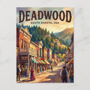 Postal Deadwood, Dakota del Sur EE. UU.