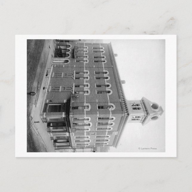 Postal Deadwood, South Dakota City Hall Fotografía (Anverso)