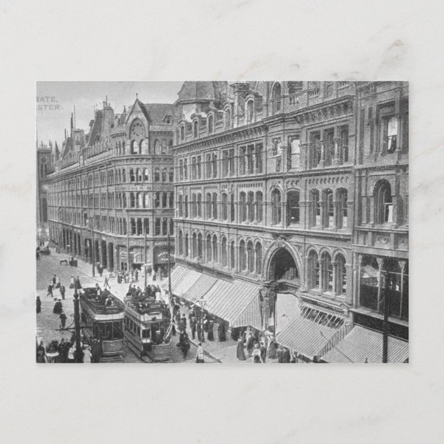 Postal Deansgate, Manchester, c.1910 (Anverso)