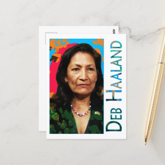 Postal Deb Haaland Postcard
