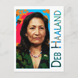 Postal Deb Haaland Postcard
