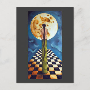 Postal Debajo de la luna
