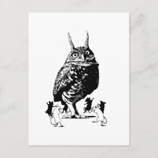 Postal Debajo de una luna azul