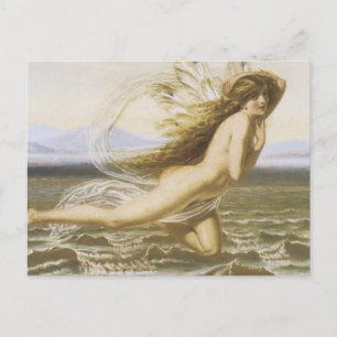 Postal Debajo Del Hada Marítimo