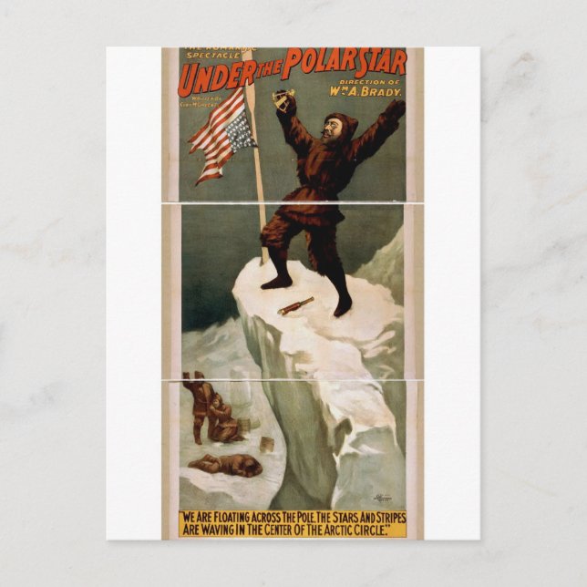 Postal Debajo del Polarstar (Anverso)