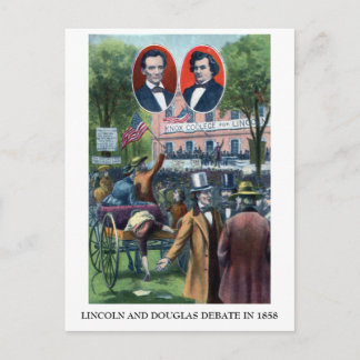 Postal Debate Lincoln-Douglas de 1858