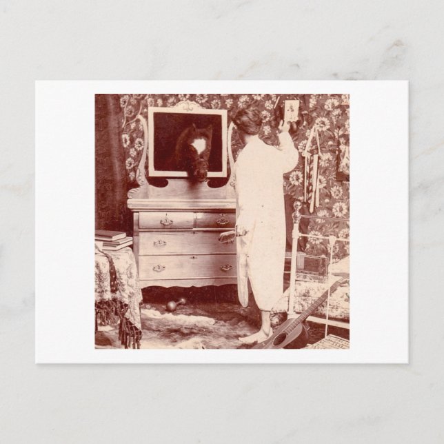 Postal Debe haber sido una broma anoche (Anverso)