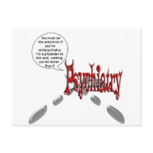 Debe ser el anticristo si eres antipsiquiatría