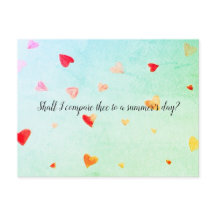 ¿Debo compararte con un día de verano? Soneto 18