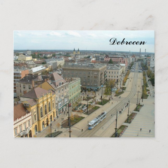 Postal Debrecen (Anverso)