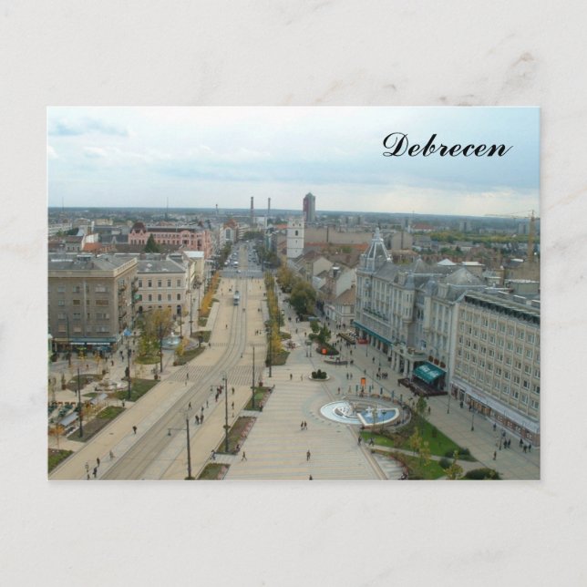 Postal Debrecen (Anverso)