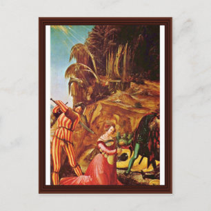 Postal Decapitación De Santa Catalina Por Altdorfer, Albr