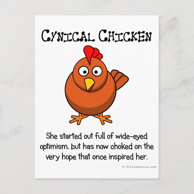 Postal Decepcionado y ahogado por la esperanza (Anverso)