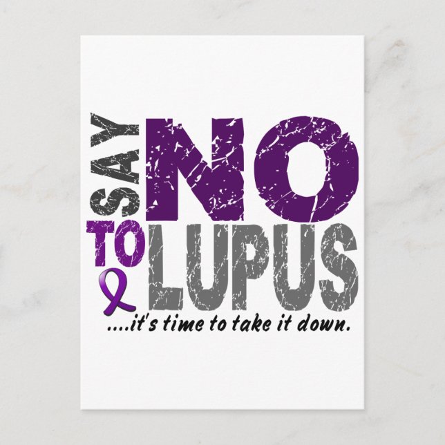 Postal Decir NO Al Lupus 1 (Anverso)