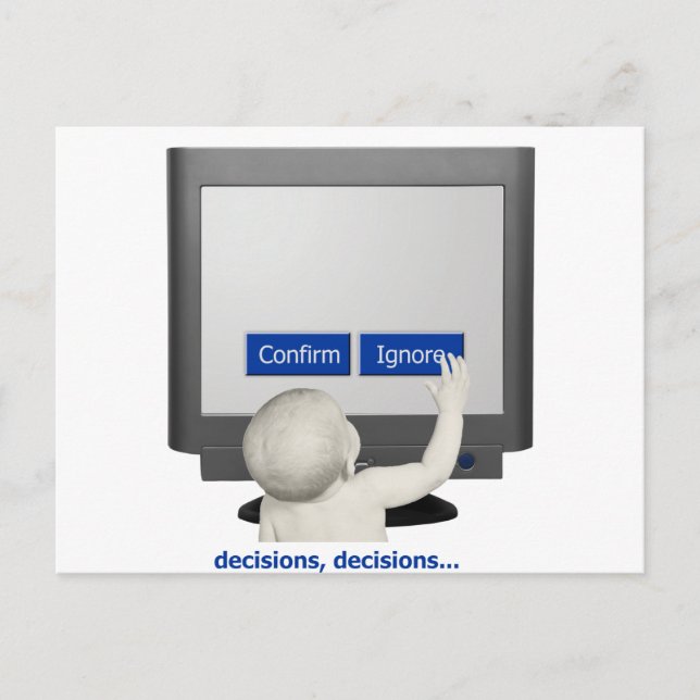 Postal Decisiones... (Anverso)