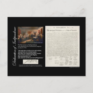 Postal Declaración de Independencia