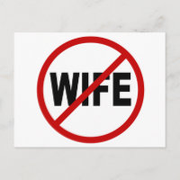 Declaración de Rótulo de esposa insensible/esposa 