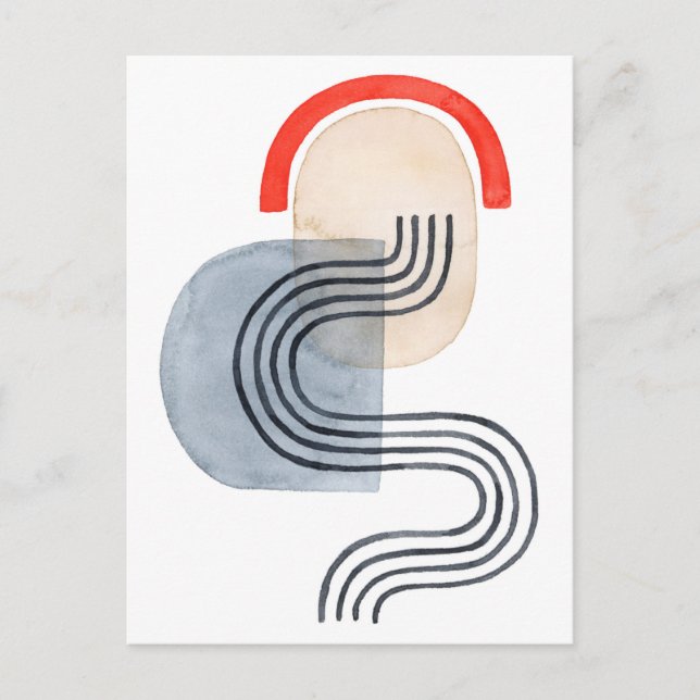 Postal Deco Sunrise IV (Anverso)