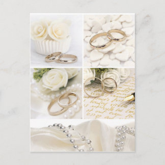 Postal decoración boda