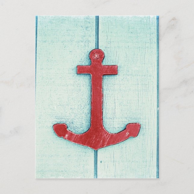 Postal Decoración De Anchor (Anverso)